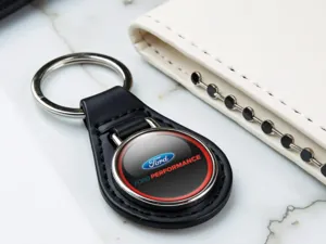 Ford Llaveros Personal Foto Duradera Borde Diseño